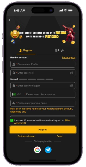 188PKR Game Registration & Login